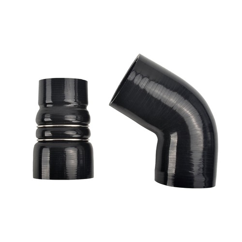 Kit de manguera de intercooler lateral caliente para 04-10 GMC Chevy Duramax 8 cilindros 6,6 Lly lbz lmm - Imagen 7 de 9