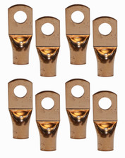4 Pack Pipemen's Installation Solution 0g Copper Ring Terminal 5/16 IS-PTRC-0-10