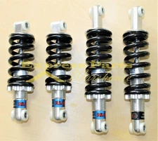  4) UNIVERSAL ADJUSTABLE SHOCKS FOR GO KART, MINI BIKE, ATV. 6 INCH AND 8 INCH.