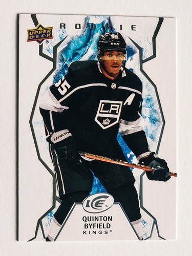 QUINTON BYFIELD 2021-22 Upper Deck Ice Rookie #108 Los Angeles Kings