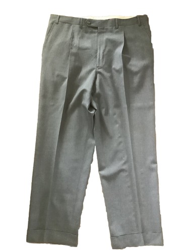 Canali Loro Piana Light Gray Suit 2 Pcs Men Size 54 Made In Italy - Picture 11 of 24