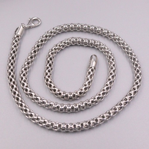 Pure S925 Sterling Silver Chain Men 