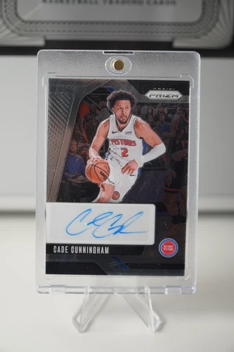 Cade Cunningham 2024-25 Panini Prizm  Silver Auto #SIG-CCP
