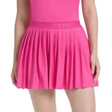 Tretorn Women's Pleated Short Skort, French Fuchsia, Size L