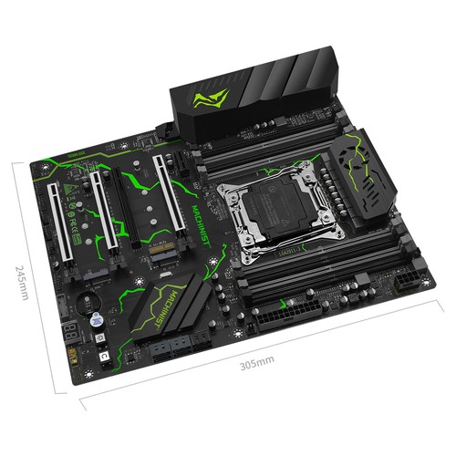 Motherboard LGA 2011-3 X99 MR9S - Xeon E5 Series CPU DDR4 RAM WIFI M.2 NVME SATA - Picture 8 of 14