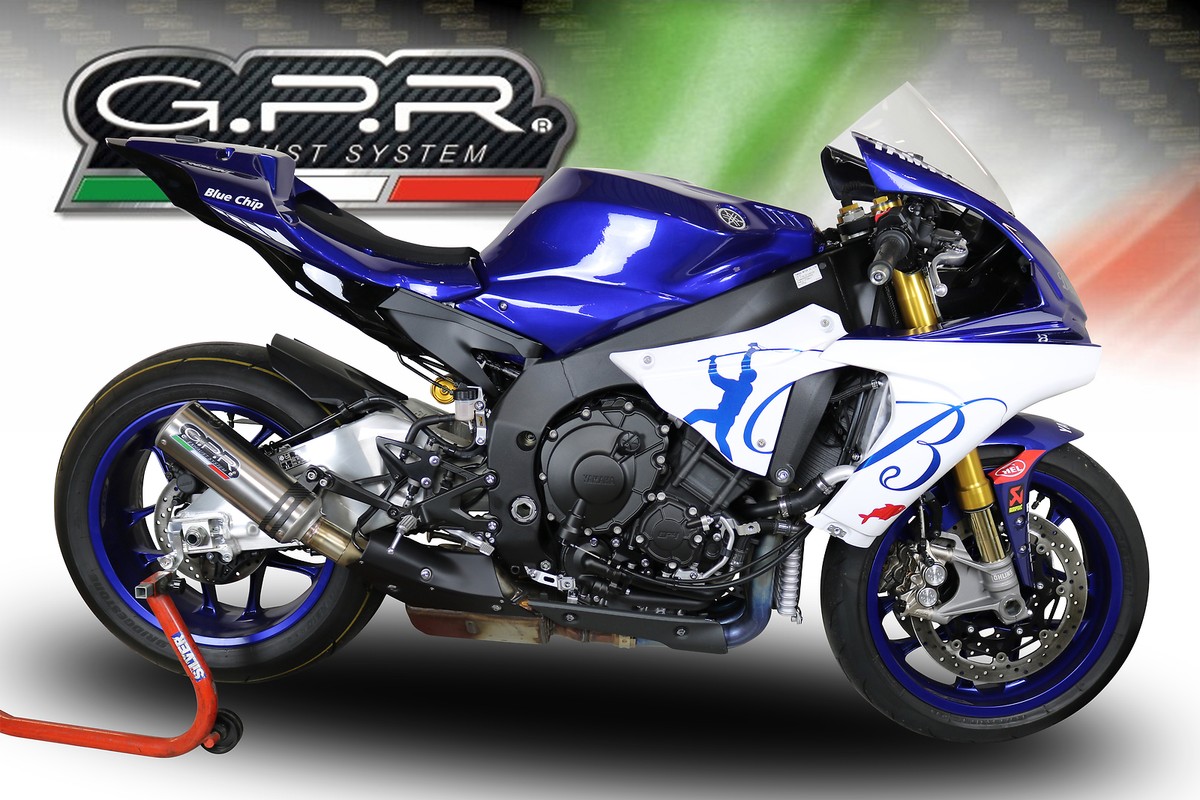 M4 Yamaha YZF-R1 15-26 Street Slayer Slip On Exhaust Carbon 
