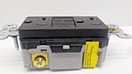 Legrand Pass Seymour 2097BK 20A BLACK GFCI Self Testing 125V FREE SHIPPING b - Picture 3 of 4