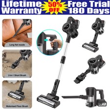 6 IN 1 Cordless Vacuum Cleaner Pet Hair Handheld Stick Vacuum Strong Suction UK