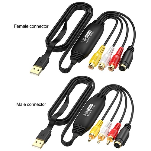 USB Video Capture Card VHS VCR TV DVD Video Grabber Cinch zu USB Video Konverter - Bild 9 von 14