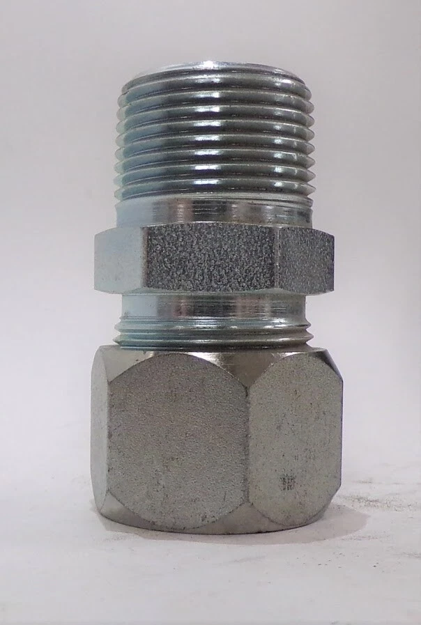 ASSORTED LOT 1" NPT TO COMPRESSION UNION FITTING (LOT OF 3) 47205-16-16 - Image 2 of 4