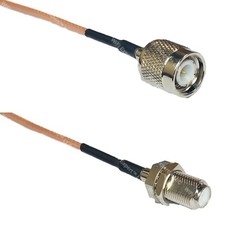 RG316 TNC MALE to F FEMALE RF Cable Rapid-SHIP LOT