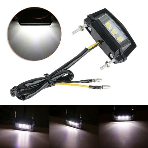 Feu de plaque d'immatriculation LED 12V moto multi usage pour pièces neuves - Picture 2 of 12