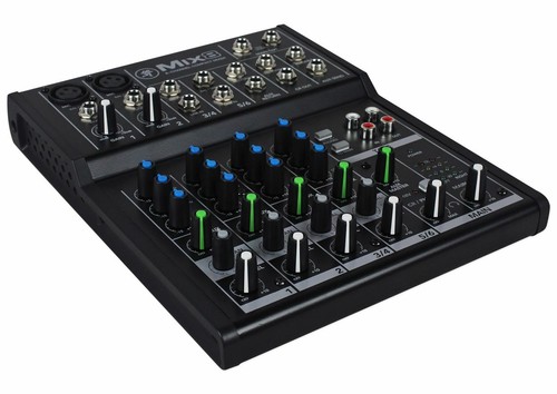 Mackie Mix8 8-Ch Compact Soundboard Mixing Console Mixer For Church/School - Picture 2 of 5