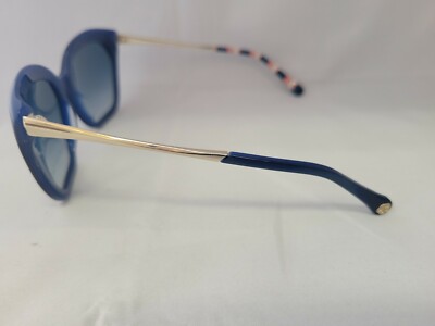 Trina Turk Nevis Blue Print Frame Sunglasses 57-17-135 | eBay display picture 1