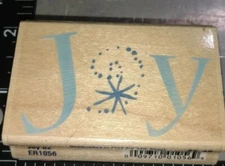 Joy, stampabilities, big,c37,rubber