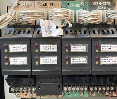 CERBERUS PYROTRONICS SIEMENS ZN-30 ZONE MODULE SYSTEM 3 Fire Alarm ZN30