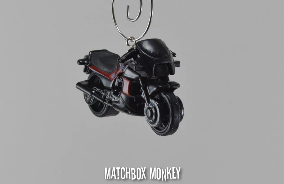 Top Gun Maverick's Kawasaki Ninja GPZ 900R Motorcycle Christmas Ornament 1/64 - Image 4 of 4