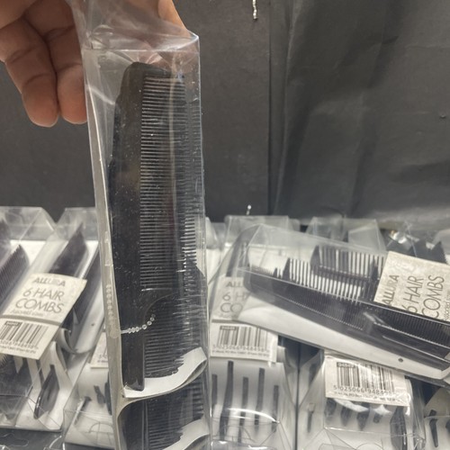 X24 Pack of 6 Allura Combs Job Lot Wholesale Clearance Resell Stock Car Boot - Picture 6 of 9