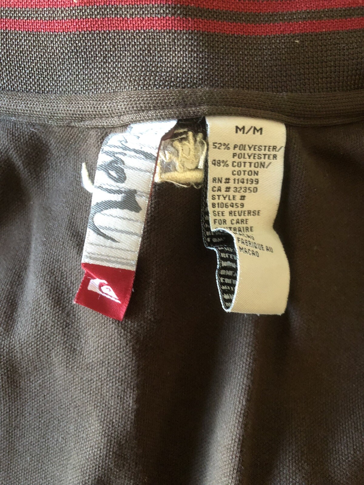 EPIC Quicksilver track jacket brown oversized med… - image 6