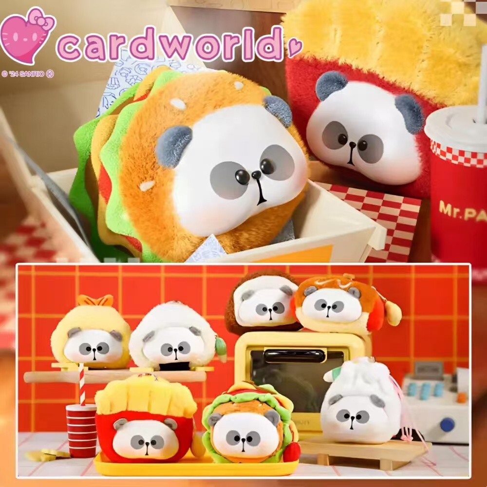 TOYCITY Mr.PA What To Eat Today Series Plush Blind Box Figure Gift