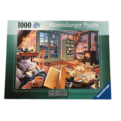 Ravensburger 1000 pc My Haven No 6 The Cosy Shed - Jigsaw Puzzle