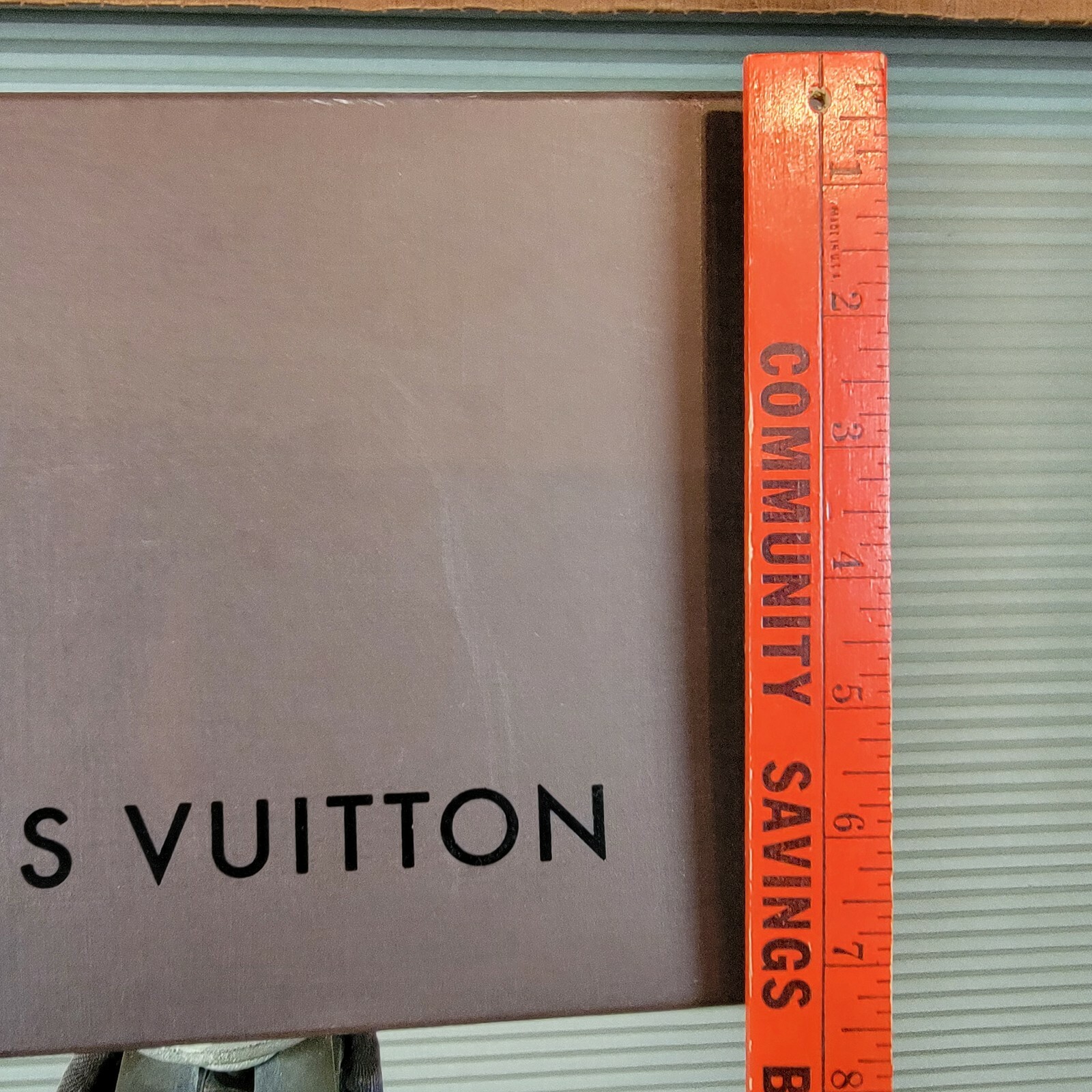 Authentic Louis Vuitton EMPTY gift box LOUIS VUIT… - image 2