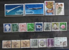 collection timbres Asie oblitérés