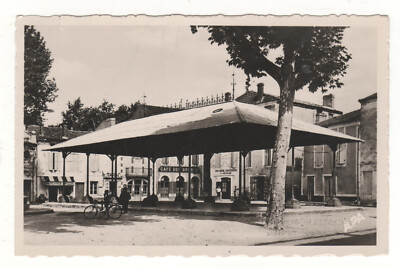 CPSM 47 - CASTELMORON-sur-LOT : LA HALLE (LOT-et-GARONNE) NEUVE - FORMAT CPA