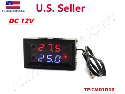 Digital Thermostat Temperature Controller Sensor NTC DV 12V