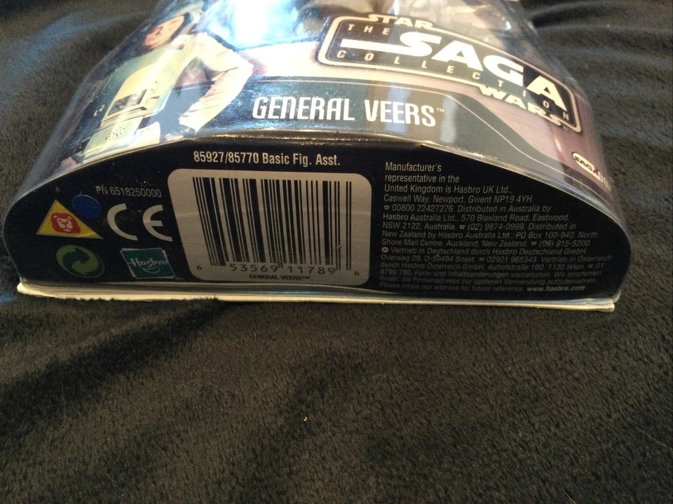 Star Wars The Saga Collection General Veers #007 2006 NUEVO EN CAJA sin abrir TES Foto 2 de 4