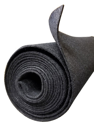 Charcoal Grey 48''Wide Polymat gun rifle cabinet and safe interior liner fabric 