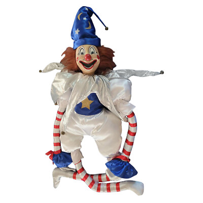 Poltergeist Clown Doll Creepy Gnome Clown Plush Stuffed Soft Toys Halloween Gift