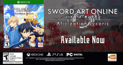[ SAO ] Sword Art Online: Alicization Lycoris (XBOX One) New