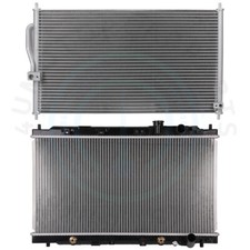 Radiator & AC Condenser Cooling Kit For 1994-2001 Acura Integra 4-Door 1.8L L4