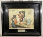 Man At The Counter Of A German Brewery Munich 1932 Oktoberfest Beer Mug