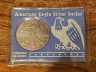 1997 American Silver Eagle 1oz .999 Fine Silver Dollar Nice Color Toning To It