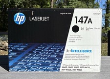 HP 147A Black LaserJet Enterprise Toner Cartridge New In Box W1470A Exp 2026