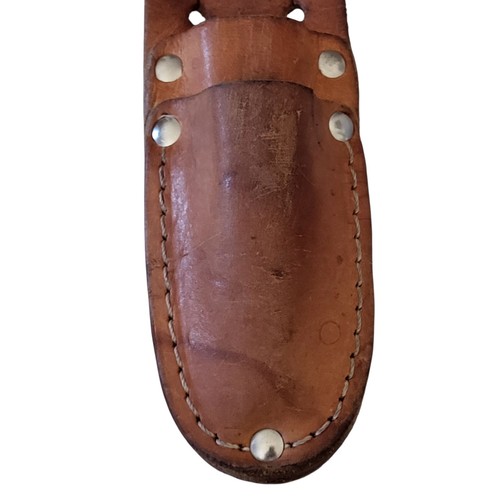 Klein Tools Empalmadoras de Cuero Cuchillo Funda Bolsa #5187 - Imagen 5 de 7