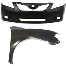 Front Bumper Cover Kit Models Made In USA Compatible with 2007-2009 Toyota Camry