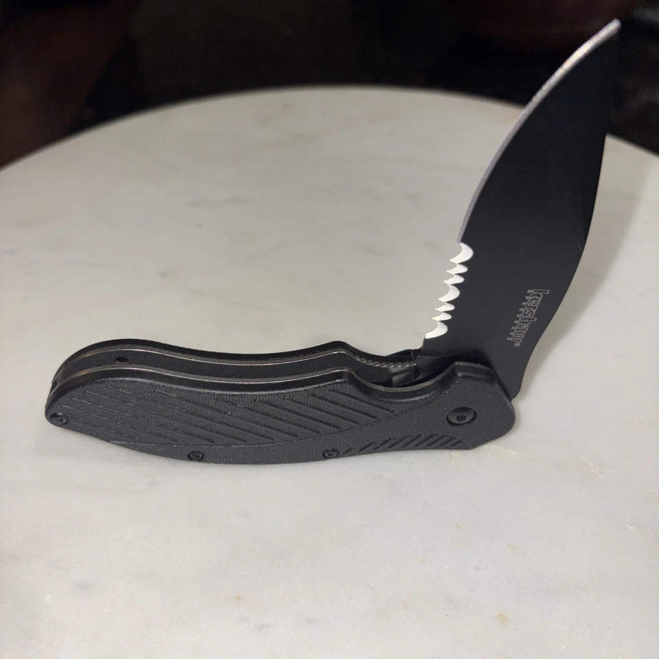 Kershaw столкновение нож 3,1» зазубренный складной EDC самообороны 1605CKTST быстрая доставка - Изображение 2 из 4