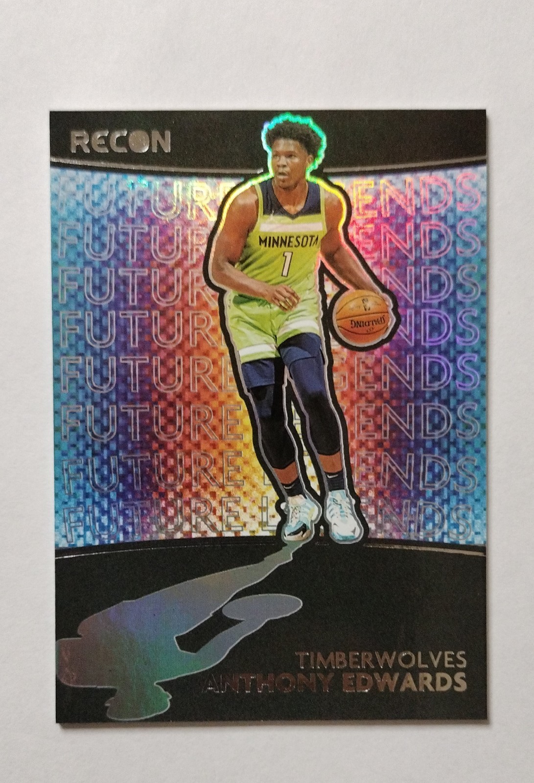 2020-21 Panini Recon - Future Legends Anthony Edwards #1 (RC)