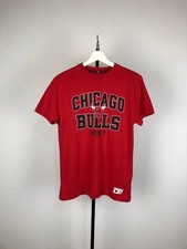 Chicago Bulls NBA T-Shirt Center Logo Rot Gr.S