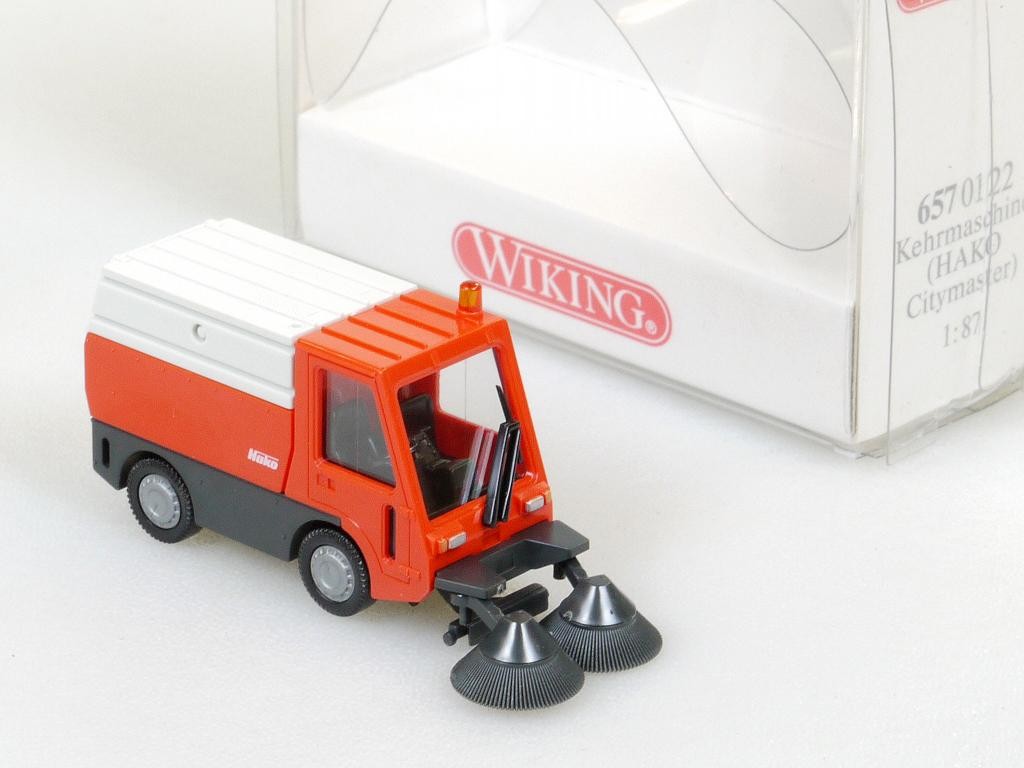 Wiking 6570122 Hako Citymaster Sweeper 1:87 Mint! Ovp 1705-23-70