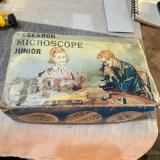 Mighty Research Microscope Junior Toy # 102   with glass slides