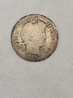1898 Barber Dime 90% Silver BD12