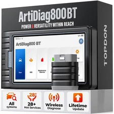 TOPDON AD800BT OBD2 Car Diagnostic Scanner Code Reader Full System TPMS IMMO BMS