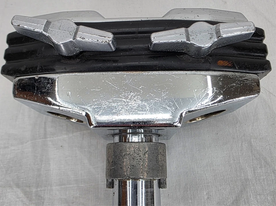 Yamaha De Colección Plata Power V TH-80W Doble Tom Bajo Brazo Montaje Árbol Soporte Foto 3 de 4