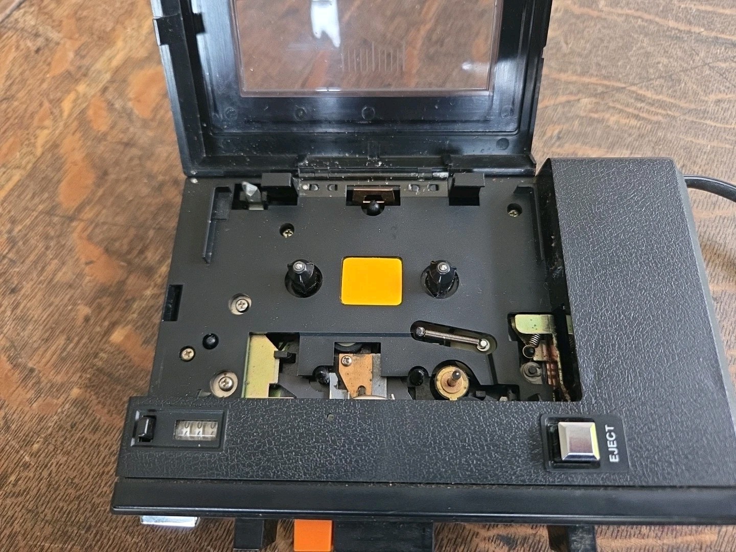 Vintage Sears 2172 Mini Cassette Tape Recorder In Box, For Parts - Restoration