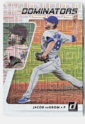 2021 Donruss #DOM2 Jacob deGrom Dominators Vector