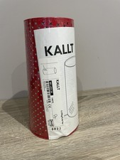 Red Ikea KALLT Table Lamp Light NEW
